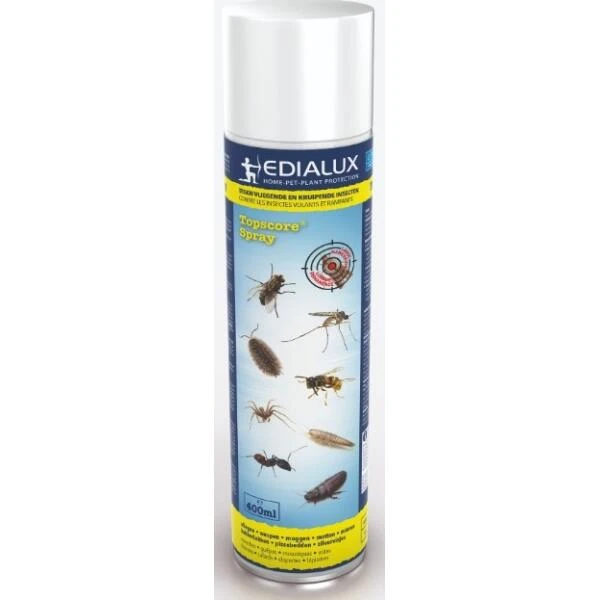 Spuitbus vliegende insecten Topscore spray 400ml EDIALUX Spuitbus Vliegende Insecten Topscore Spray 400ml -Tuinwinkel 1551626884 1 600