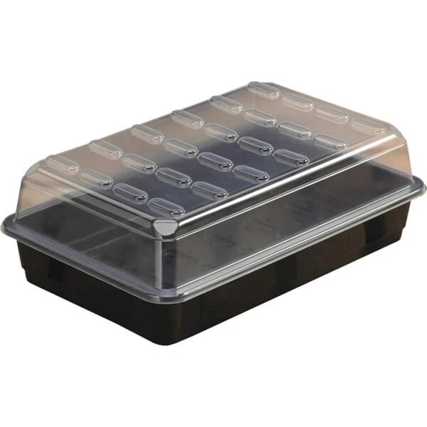 Zaaibakje met deksel - 37,5 × 23 × 12,5 cm Zaaibakje Met Deksel - 37,5 × 23 × 12,5 Cm -Tuinwinkel 1552250614 1 600