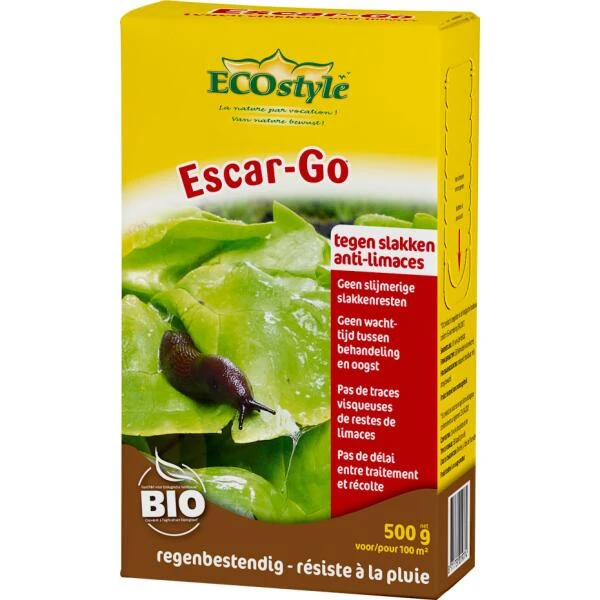 Escar-Go slakkenkorrels - 500 g Ecostyle Escar-Go Slakkenkorrels - 500 G -Tuinwinkel 1594365885 1 600