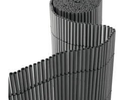 KONSTA PVC Rolscherm Premium Kunststof Antraciet, 3 M X 180 Cm