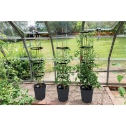 Tomatentoren 150 Cm Met Bewateringssysteem - Grijs -Tuinwinkel klimplantentoren met bewateringssysteem 1519073384 5 600
