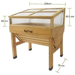 Vegtrug Koude Bak Opbouw - 100 Cm 3 Vegtrug Koude Bak Opbouw - 100 Cm -Tuinwinkel koude bak voor vegtrug 1 m 1519223964 2 600