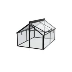 Vitavia Gaia Jumbo Miniserre Aluminium Zwart - 83 × 119 Cm - 0,99 M²
