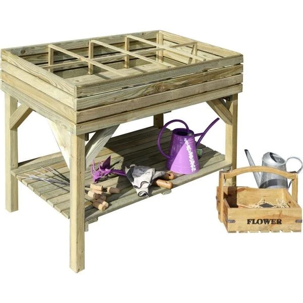 Moestuinbak 108 L verhoogd - 100 × 60 × 80 cm Moestuinbak 108 L Verhoogd - 100 × 60 × 80 Cm -Tuinwinkel moestuinbak kub verhoogd 1552857224 1 600