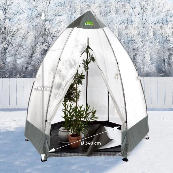 Overwinteringskas XL - 340 × 340 × 280 cm Overwinteringskas XL - 340 × 340 × 280 Cm -Tuinwinkel overwinteringskas xl 340 x 280 cm 1674118169 3 600