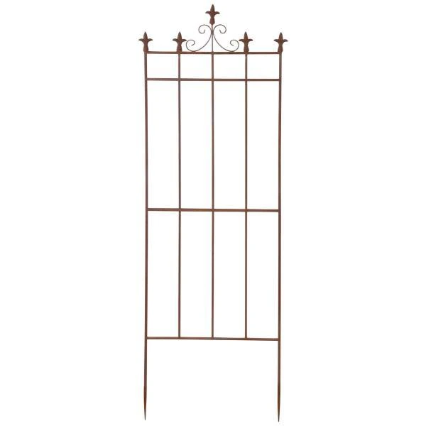 Plantensteun Franse Lelie - roestiek ESSCHERT DESIGN Plantensteun Franse Lelie - Roestiek -Tuinwinkel plantensteun franse lelie 1484068000 1 600